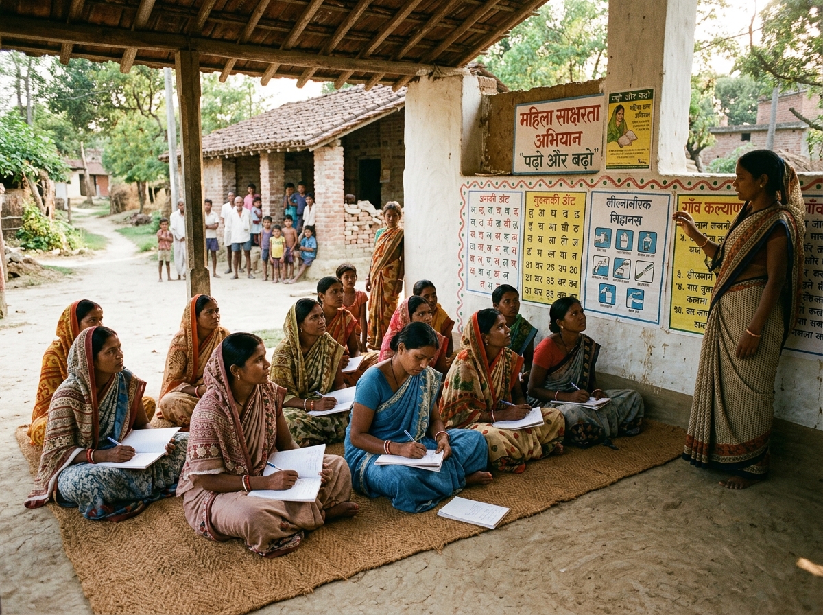 Community literacy and education class